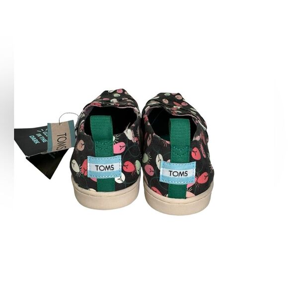 TOMS Forged Iron Glow in Dark Tree Lights  Alpargata Youth 4.5 (woman’s 6-6.5) - Picture 4 of 12